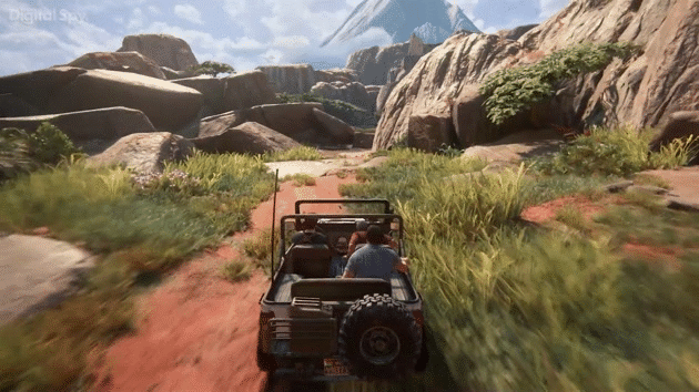 Off road sections add a new depth to "platforming". Helps also that the game is stunning